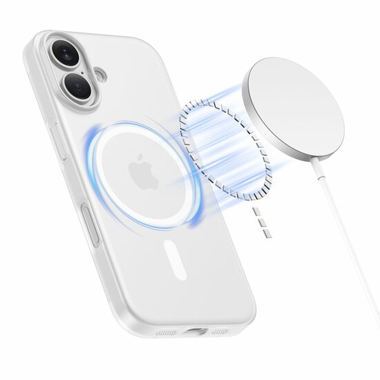 TechProtection MagSlim MagSafe iPhone 17 hoesje transparant