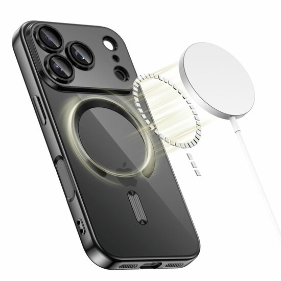 TechProtection Flex MagSafe iPhone 17 Pro Max hoesje zwart
