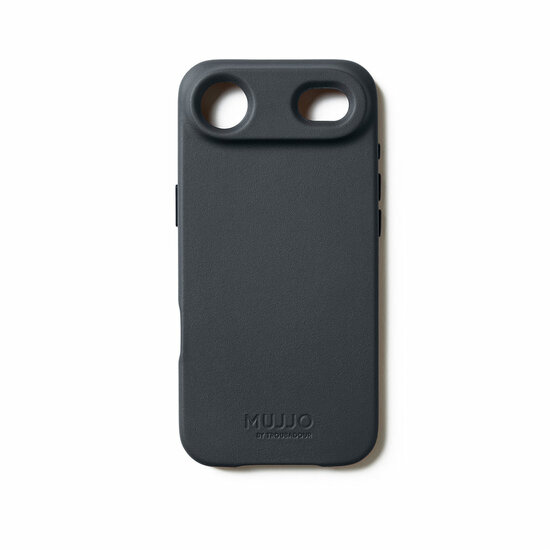 Mujjo Full Leather iPhone 17 Air hoesje basalt