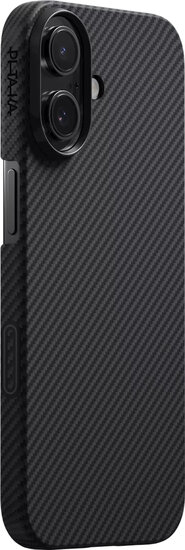 Pitaka Ultra Slim MagSafe iPhone 17 hoesje zwart