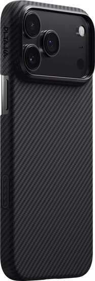 Pitaka Ultra Slim MagSafe iPhone 17 Pro hoesje zwart
