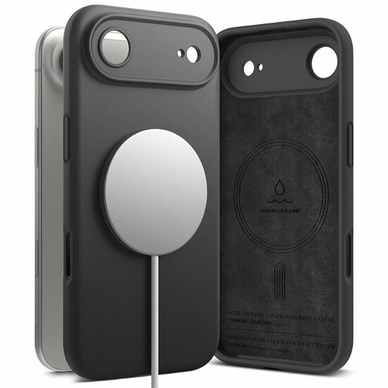 Ringke Onyx MagSafe iPhone 17 Air hoesje zwart