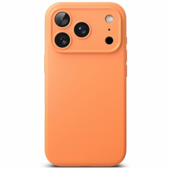 Ringke Siliconen MagSafe iPhone 17 Pro Max hoesje oranje