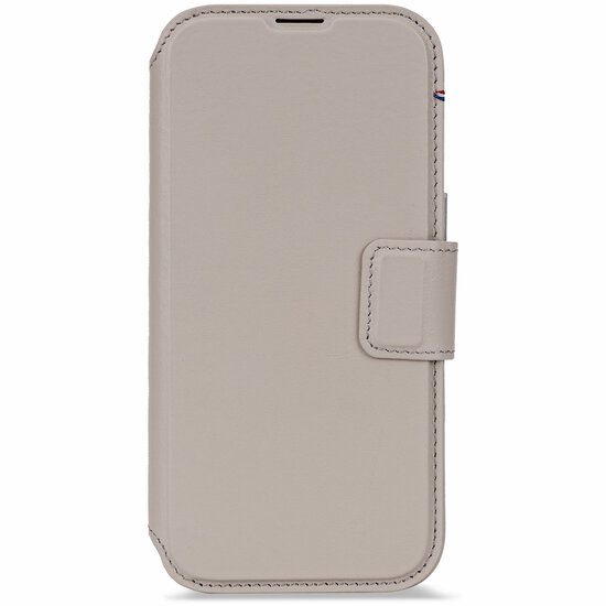 Decoded Leather Detachable 2 in 1&nbsp;Wallet iPhone 17 hoesje beige