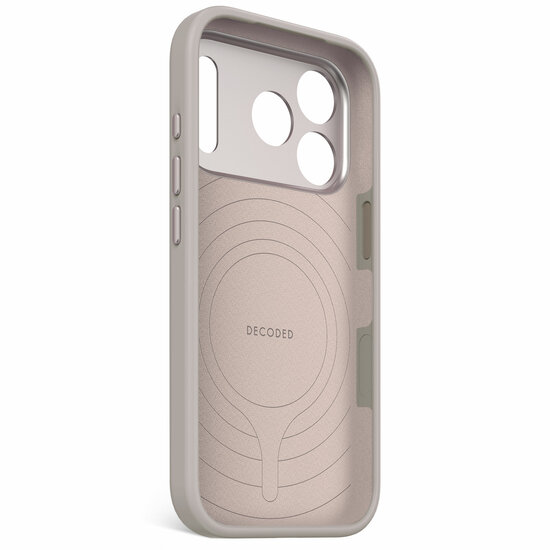 Decoded Silicone iPhone 17 Pro hoesje beige