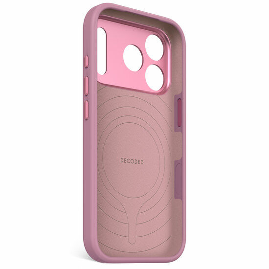 Decoded Silicone iPhone 17 Pro hoesje roze