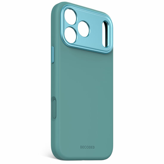 Decoded Silicone iPhone 17 Pro Max hoesje retro blauw