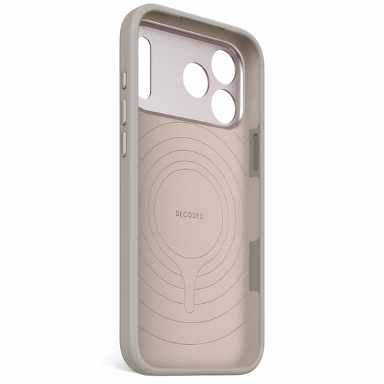 Decoded Silicone iPhone 17 Pro Max hoesje beige