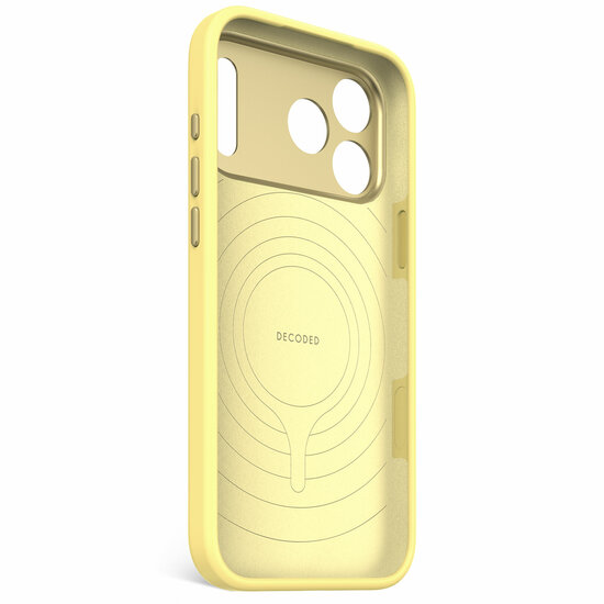 Decoded Silicone iPhone 17 Pro Max hoesje geel
