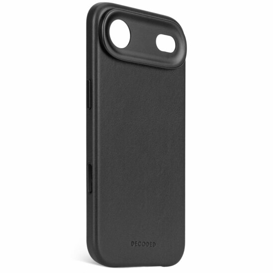 Decoded Leather backcover&nbsp;iPhone 17 Air hoesje zwart