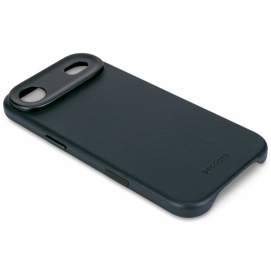 Decoded Leather backcover&nbsp;iPhone 17 Air hoesje navy