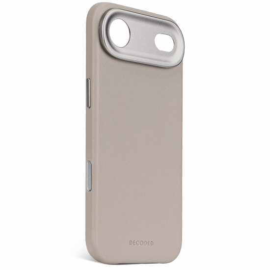 Decoded Leather backcover&nbsp;iPhone 17 Air hoesje beige