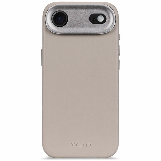 Decoded Leather backcover&nbsp;iPhone 17 Air hoesje beige