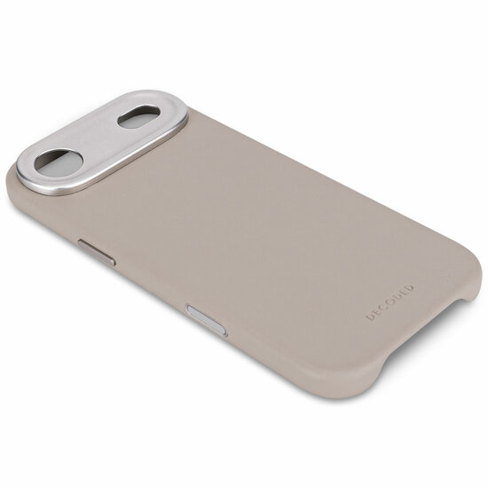 Decoded Leather backcover&nbsp;iPhone 17 Air hoesje beige