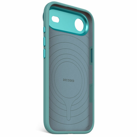Decoded Silicone iPhone 17 Air hoesje retro blauw