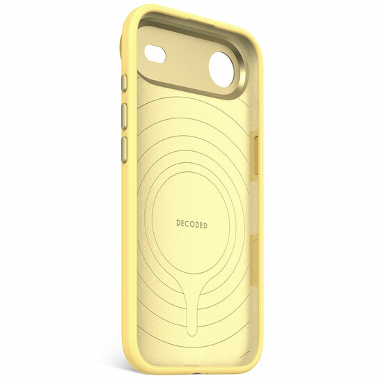 Decoded Silicone iPhone 17 Air hoesje geel