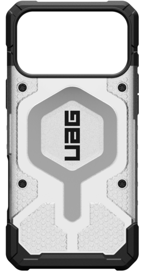UAG Pathfinder MagSafe iPhone 17 Pro Max hoesje doorzichtig zilver