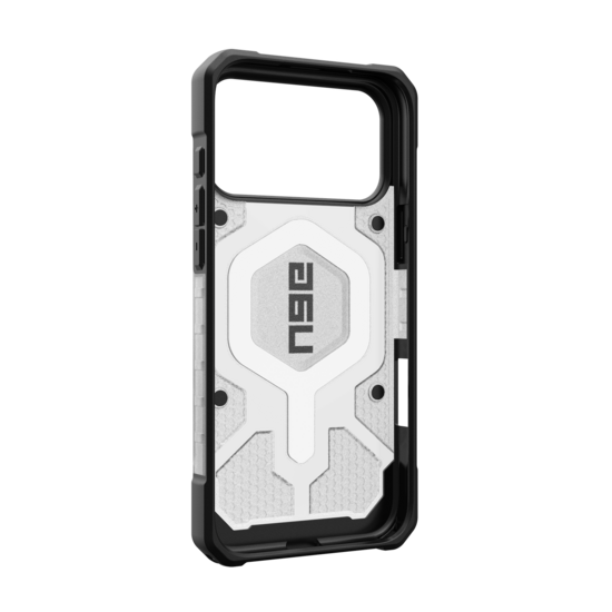 UAG Pathfinder MagSafe iPhone 17 Pro Max hoesje doorzichtig zilver