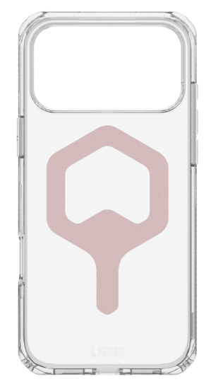 UAG Plyo MagSafe iPhone 17 Pro Max hoesje doorzichtig roze