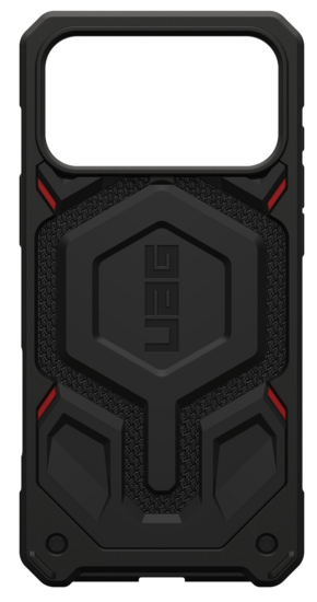 UAG Monarch Pro iPhone 17 Pro Max hoesje kevlar zwart
