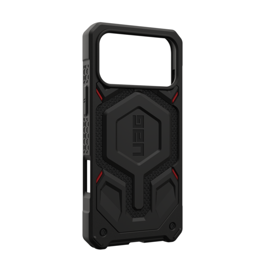 UAG Monarch Pro iPhone 17 Pro Max hoesje kevlar zwart
