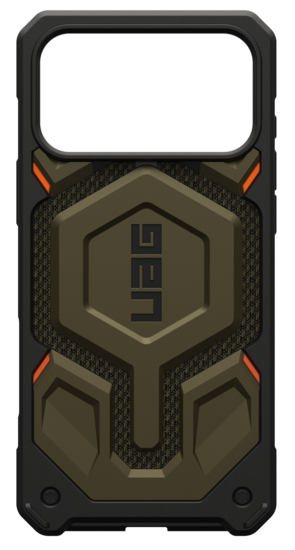 UAG Monarch Pro iPhone 17 Pro Max hoesje kevlar groen