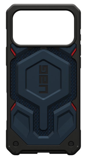 UAG Monarch Pro iPhone 17 Pro Max hoesje kevlar blauw