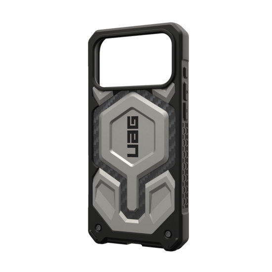 UAG Monarch Pro iPhone 17 Pro hoesje titanium