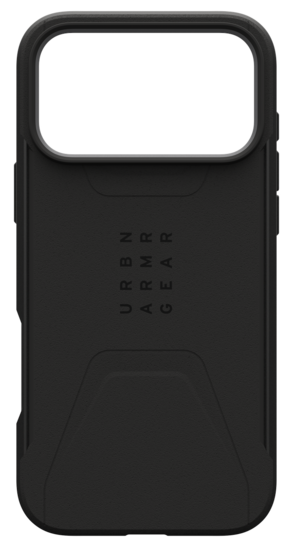 UAG Civilian MagSafe iPhone 17 Pro hoesje zwart