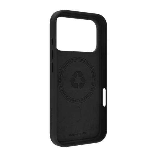 dbramante1928 leren Roskilde MagSafe iPhone 17 Pro Max hoesje zwart