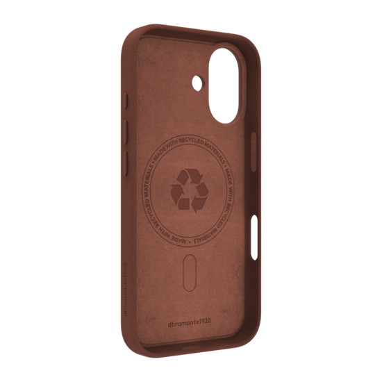 dbramante1928 leren Roskilde MagSafe iPhone 17 hoesje bruin