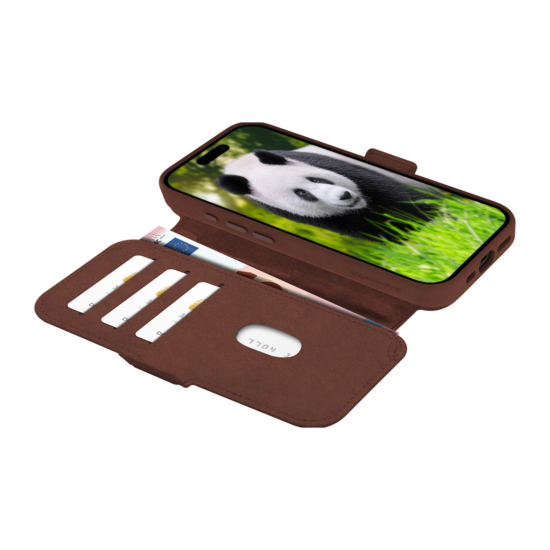 dbramante1928 Lynge MagSafe iPhone 17 hoesje bruin