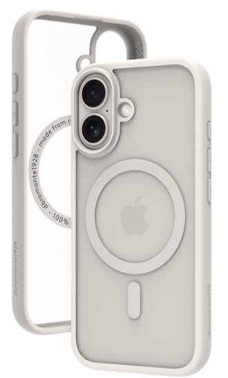 dbramante1928 Grenen MagSafe iPhone 17 hoesje wit
