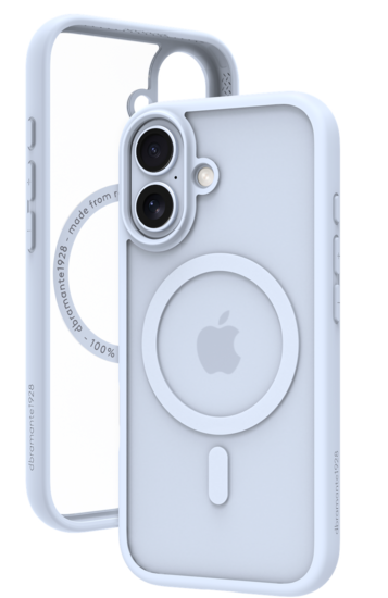 dbramante1928 Grenen MagSafe iPhone 17 hoesje blauw