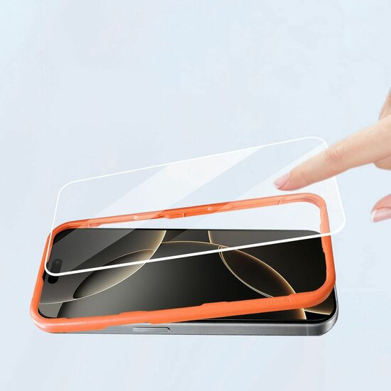 TechProtection Easy Set iPhone 17 Pro Max screenprotector en camera protector