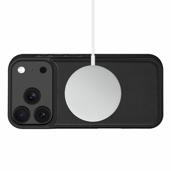 TechProtection MagSafe Wallet iPhone 17 Pro hoesje zwart