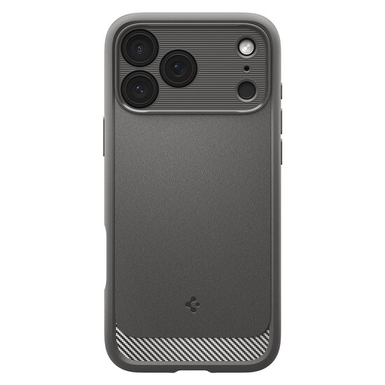 Spigen Rugged Armor MagSafe iPhone 17 Pro hoesje grijs