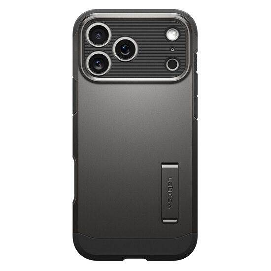 Spigen Tough Armor T MagSafe iPhone 17 Pro Max hoesje gunmetal