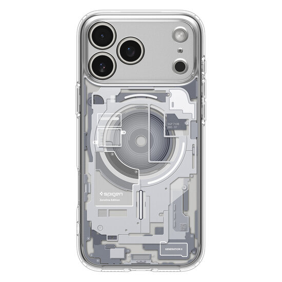 Spigen Ultra Hybrid Zero One MagSafe iPhone 17 Pro Max hoesje wit