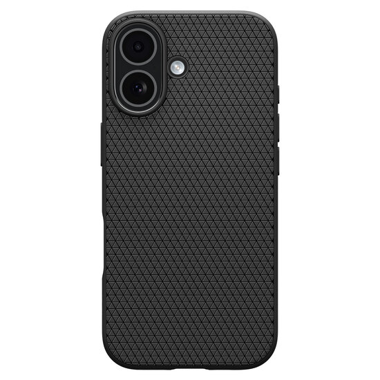 Spigen Liquid Air iPhone 17 hoesje zwart