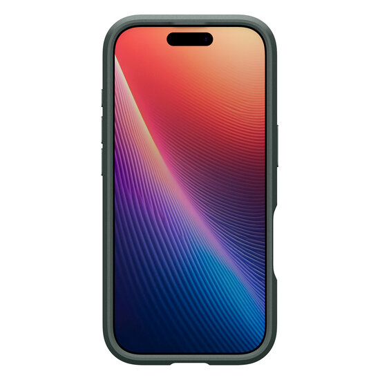 Spigen Optik Armor MagSafe iPhone 17 hoesje groen