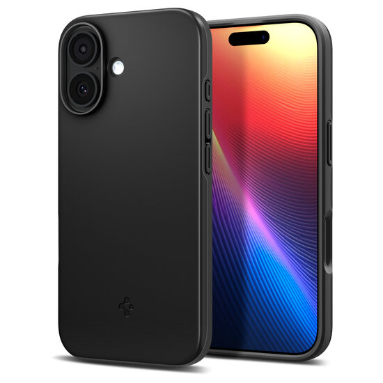 Spigen Thin Fit MagSafe iPhone 17 hoesje zwart