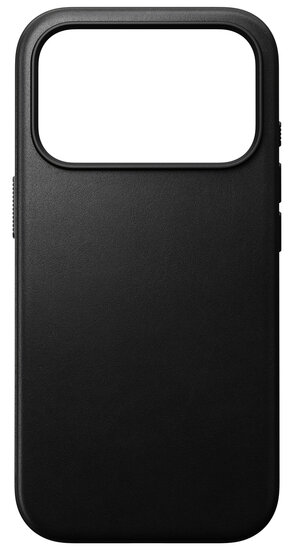 Nomad Modern Leather iPhone 17 Pro hoesje zwart