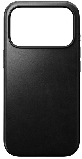 Nomad Modern Horween Leather iPhone 17 Pro hoesje zwart