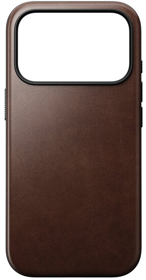 Nomad Modern Horween Leather iPhone 17 Pro Max hoesje bruin