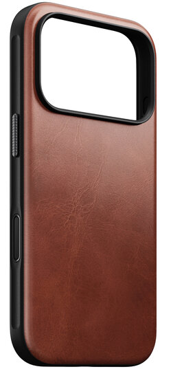 Nomad Modern Horween Leather iPhone 17 Pro Max hoesje olde