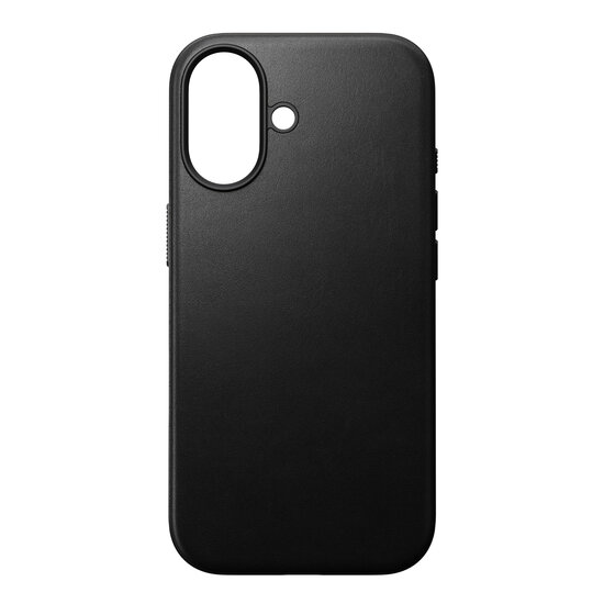 Nomad Modern Leather iPhone 17 hoesje zwart
