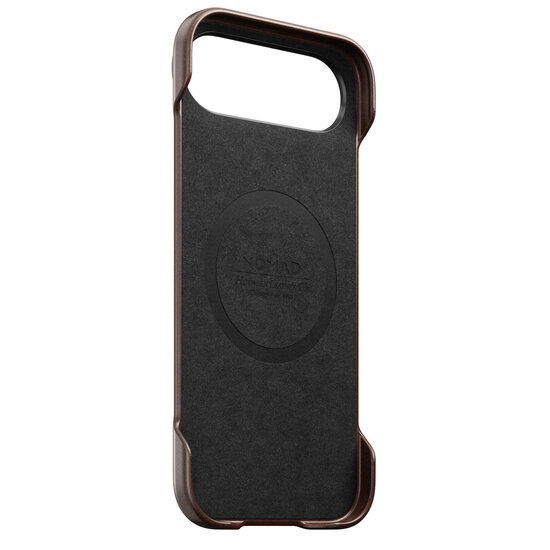 Nomad Traditional Leather iPhone 17 Air hoesje bruin