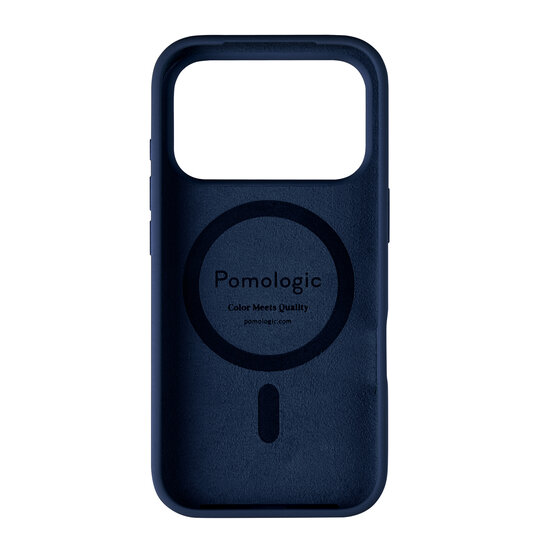 Pomologic CoverCase MagSafe iPhone 17 Pro hoesje navy