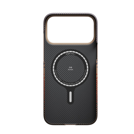 Pitaka Ultra Slim MagSafe iPhone 17 Pro hoesje sunset